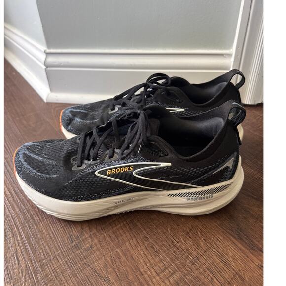 Brooks Glycerin 22 Lace Up Sneaker Athletic Shoes Black Men\'s Size US 11 Wide main image 7